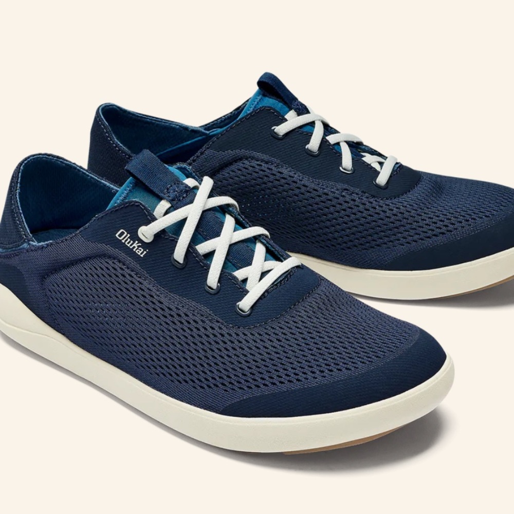 OLUKAI MOKU PAE Men’s No Tie Boat Shoes Size 11